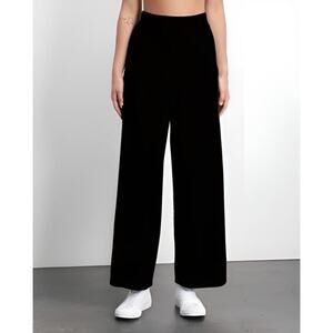 Roucha Pants Women's Last Call Pax Brushed 100% Wool Wide Leg Sweater Pants XL